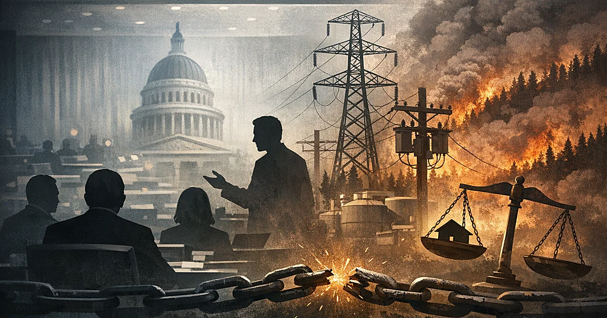 Featured image for: California Democrats reject Newsom&rsquo;s plan to shield utilities from wildfire insurance lawsuits