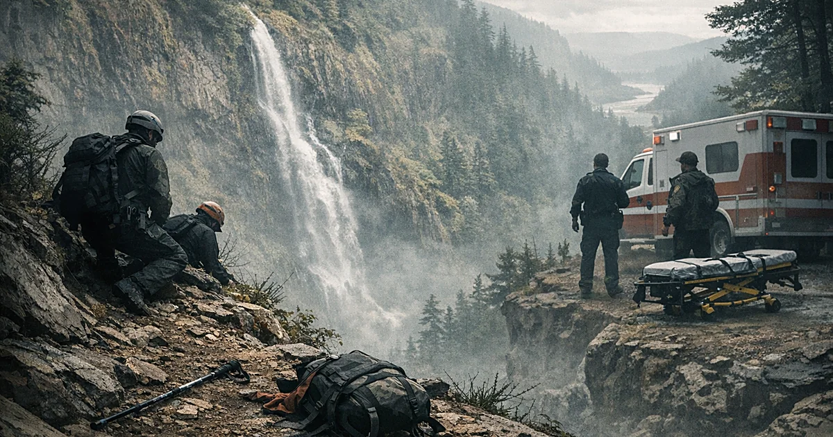 Featured image for: Woman, 70, dies after 400-foot fall from trail near Horsetail Falls in Oregon